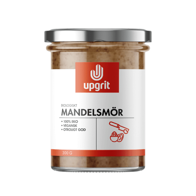 Upgrit Mandelsmör EKO – Bästa prisvärda – mandelsmör bäst i test 2026