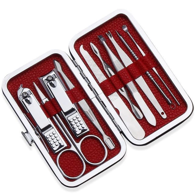 10-delars rostfritt stål manikyrset – Bästa prisvärda – manikyrset bäst i test 2026