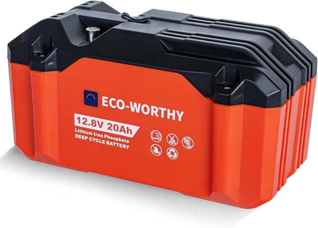 ECO-WORTHY LiFePO4 20 Ah – Bäst livslängd – marinbatteri bäst i test 2026