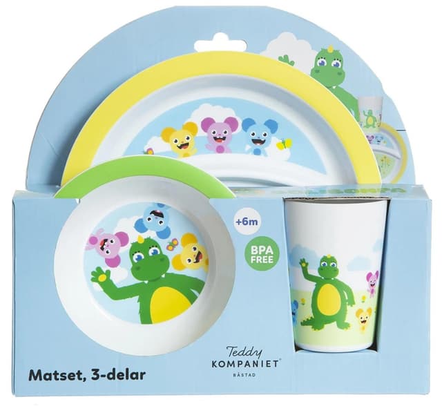 Bolibompa matset 3 delar – Mest barnvänliga – matset barn (tallrik/bestick) bäst i test 2026