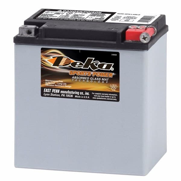 DEKA ETX30LA 12V 27.5Ah – Bäst för stora motorer – mc-batteri bäst i test 2026