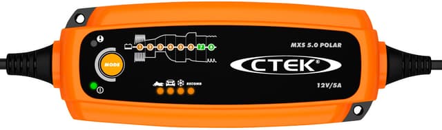 CTEK MXS 5.0 Polar – Bäst för kalla förhållanden – mc-batteriladdare bäst i test 2026