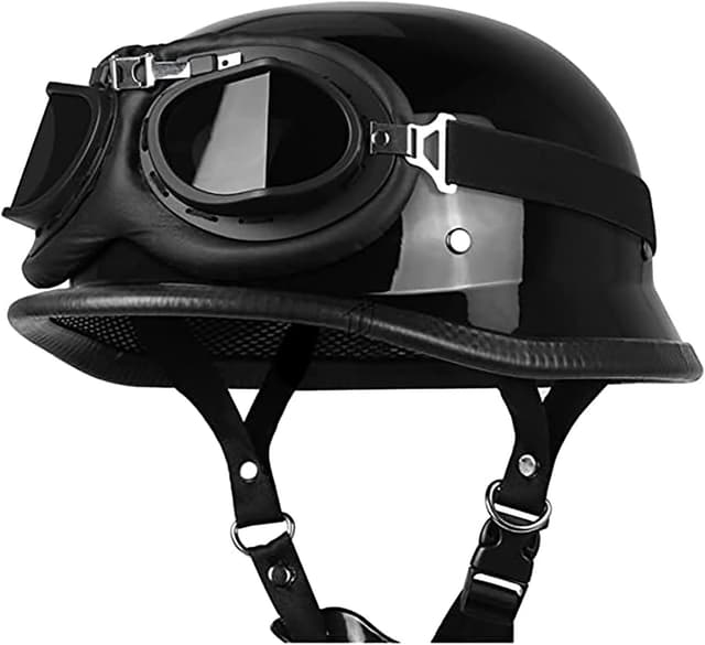 Tysk vintage-open face – Bäst retro/vintage – mc-hjälm bäst i test 2026