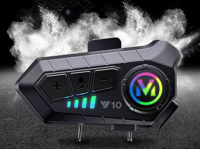 MC Bluetooth-headset Y10 – Budgetval – mc-intercom bäst i test 2026
