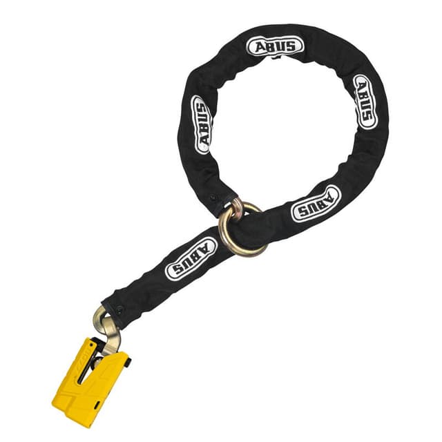 ABUS Detecto Skivbromslås med kätting – Bäst i test – mc-lås bäst i test 2026