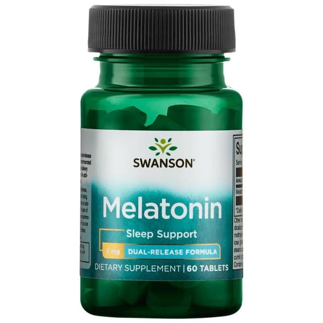 Swanson Melatonin Dual Release 3 mg – Bäst i test – melatonin bäst i test 2026