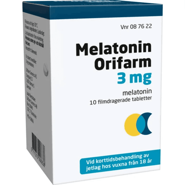 Orifarm Melatonin 3 mg – Budgetval – melatonin bäst i test 2026