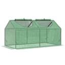 Grönt folieväxthus 120×60×60 cm