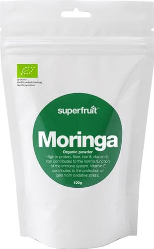 Superfruit Moringapulver 100 g – Bäst proteinkälla – moringapulver bäst i test 2026