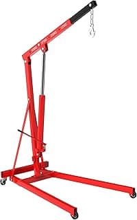 Wiltec vikbar motorlyft 500 kg – Bäst för mindre motorer – motorlyft bäst i test 2026