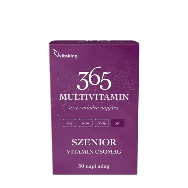 Vitaking Multivitamin Senior 365 – Bäst i test – multivitamin senior bäst i test 2026
