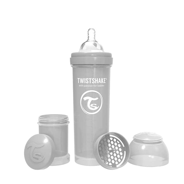 Twistshake Anti-Colic Grå 330 ml – Bäst för större aptit – nappflaska anti-kolik bäst i test 2026