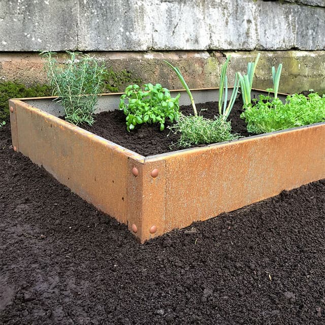 Odlingslåda corten 80×120×20 cm – Bäst i test – odlingslåda bäst i test 2026