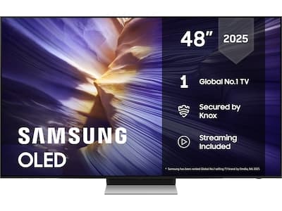 Samsung S90F 48 tum OLED – Budgetval – oled tv bäst i test 2026