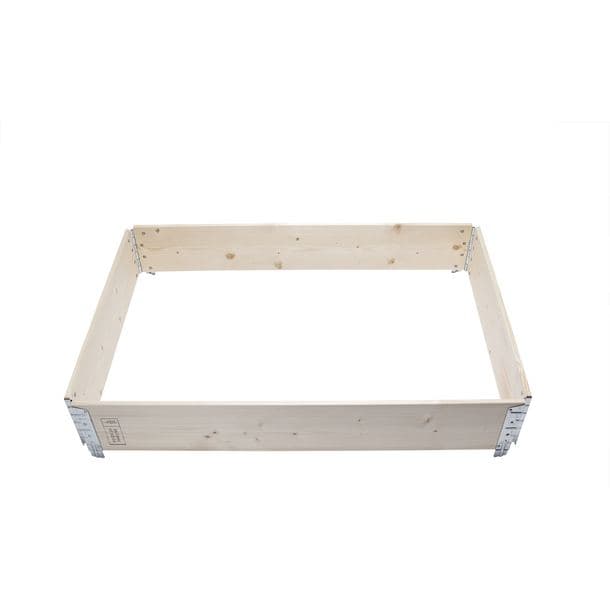 Träpallkrage Natur 60×80 cm – Budgetval – pallkrage bäst i test 2026