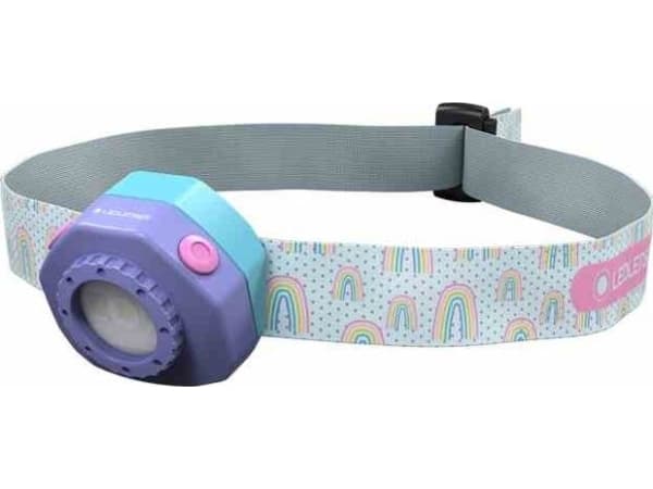 LEDLENSER Barn Uppladdningsbar Lila – Bäst i test – pannlampa för barn bäst i test 2026