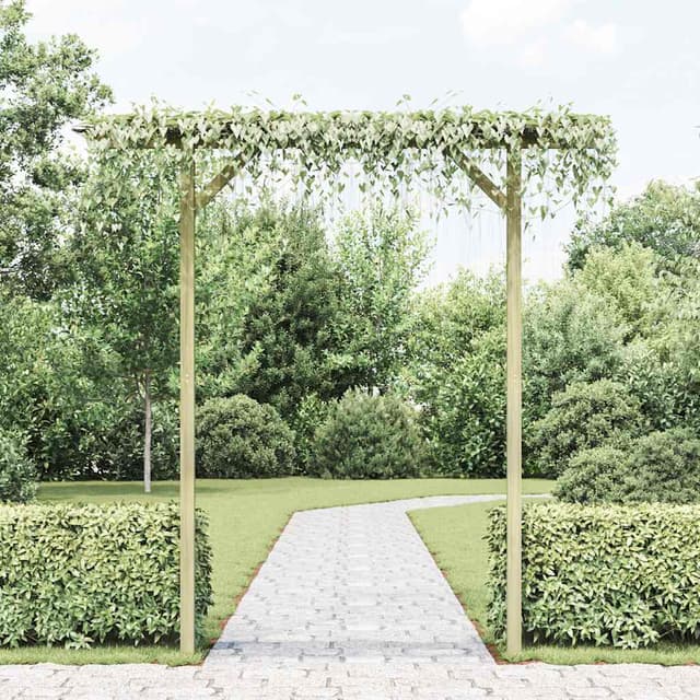 vidaXL träpergola 205 cm – Bäst för klängväxter – pergola bäst i test 2026