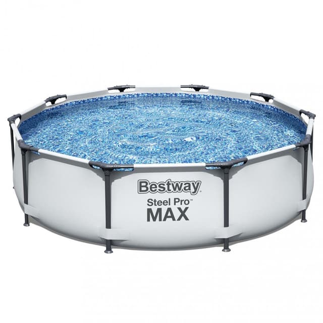 Bestway Steel Pro MAX Ø3 m – Bäst för nybörjare – pool ovan mark bäst i test 2026
