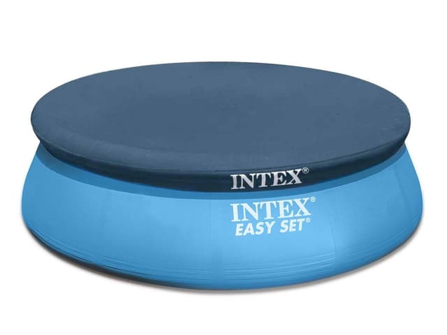 Intex poolskydd Ø 305 cm – Bästa med dräneringshål – poolskydd bäst i test 2026