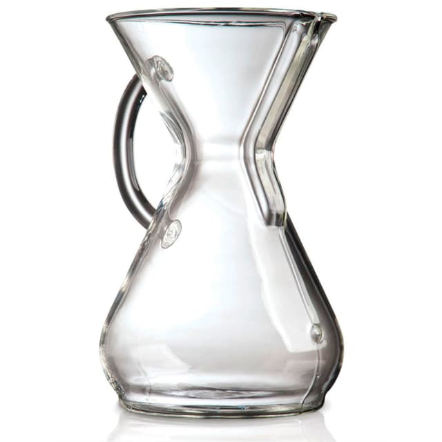 Chemex Glashandtag 8-koppar – Bäst för stora bryggningar – pour-over kaffebryggare bäst i test 2026