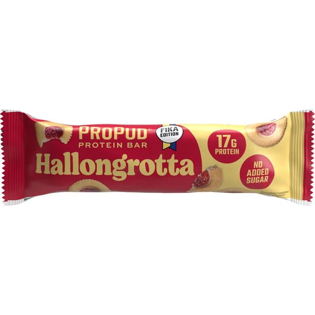 ProPud Hallongrotta – Budgetval – proteinbar bäst i test 2026