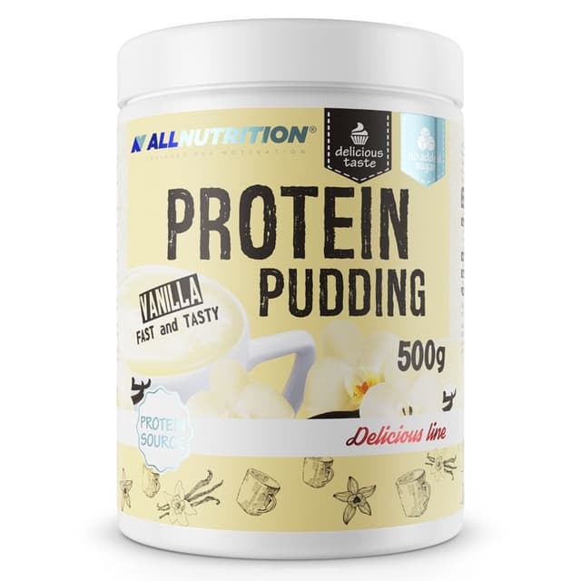 Allnutrition Proteinpudding Vanilj 500 g – Bästa vaniljsmak – proteinpudding bäst i test 2026