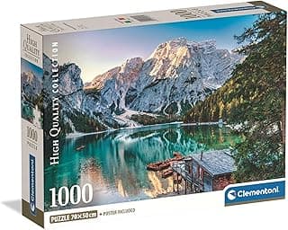 Emerald Lake Braies-pussel – Bäst naturmotiv – pussel 1000 bitar bäst i test 2026