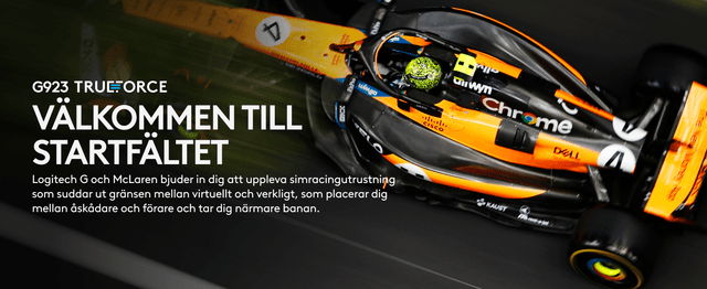 Logitech G923 TrueForce – Bästa prisvärda – racingratt bäst i test 2026