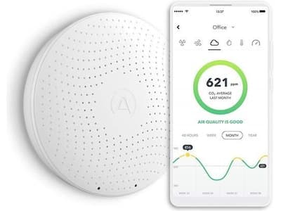 Airthings Wave Plus – Bäst i test – radonmätare bäst i test 2026