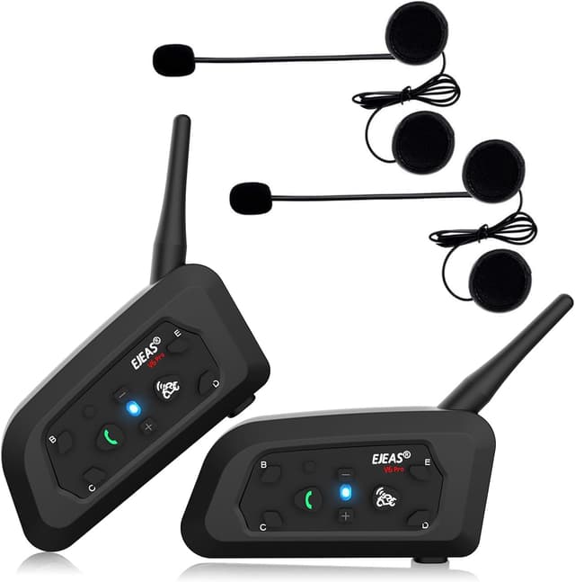 EJEAS V6Pro x2 – Bästa för gruppen – skoter-intercom bäst i test 2026