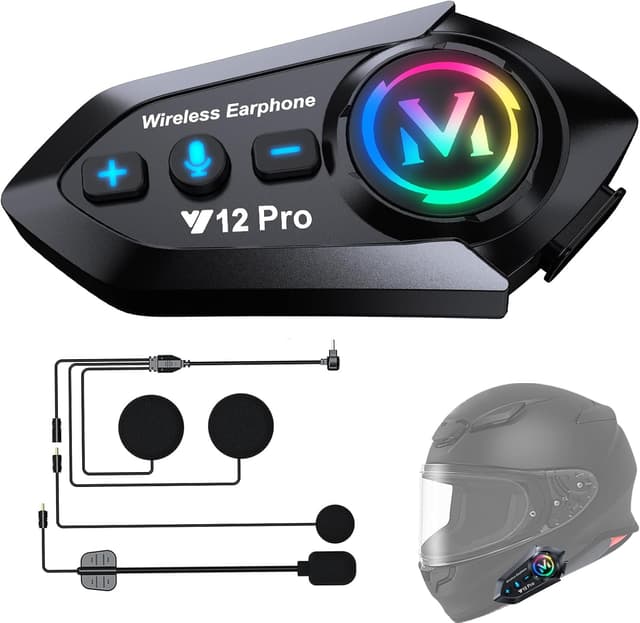 Bluetooth Intercom 5.4 500 m – Bästa prisvärda – skoter-intercom bäst i test 2026