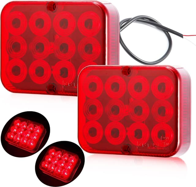 LED dimbakljus 2-pack – Budgetval – led-belysning släpvagn bäst i test 2026