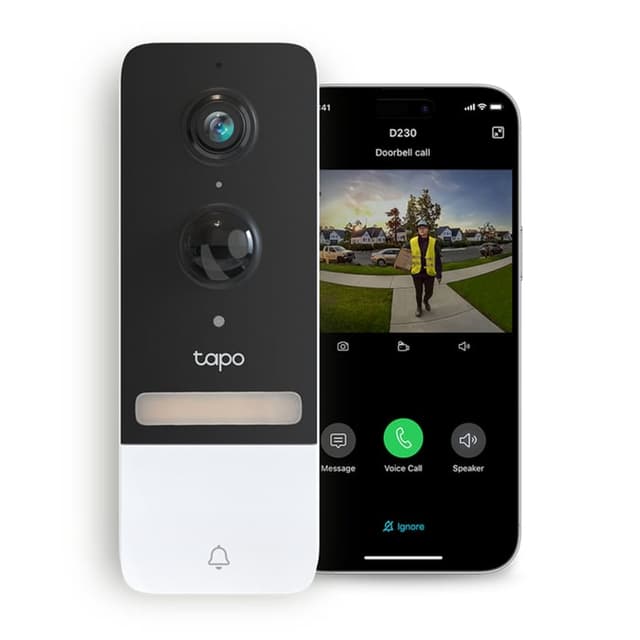 TP-Link Tapo D230S1 – Bästa mellanklassval – smart dörrklocka bäst i test 2026