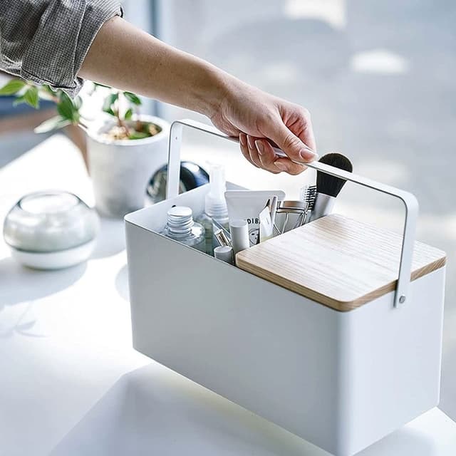 Yamazak Tower Make Up Box – Bäst med inbyggd spegel – sminklåda bäst i test 2026