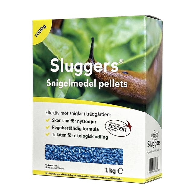 Sluggers snigelmedel 1 kg – Bästa ekologiska val – snigelgift bäst i test 2026