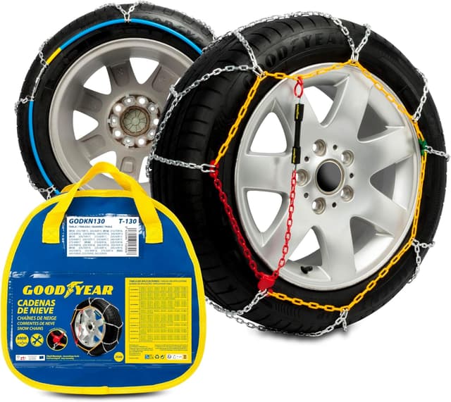 Goodyear snökedjor 9 mm (130) – Bäst för stora däck – snökedjor bäst i test 2026