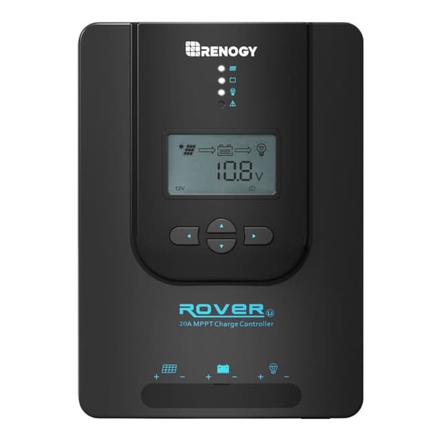 Renogy Rover 20A – Bäst för husbil och fritidshus – solcellsregulator (mppt) bäst i test 2026