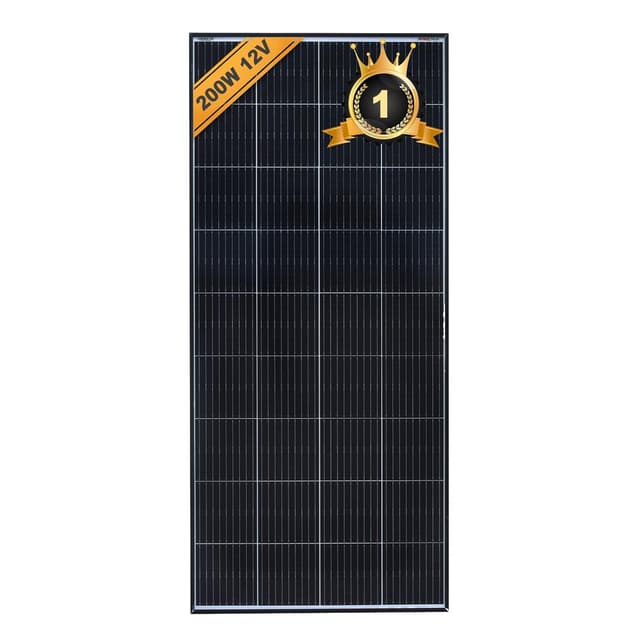 enjoy solar® 200 W 12 V Monokristallin – Bäst i prestanda – solpanel båt bäst i test 2026