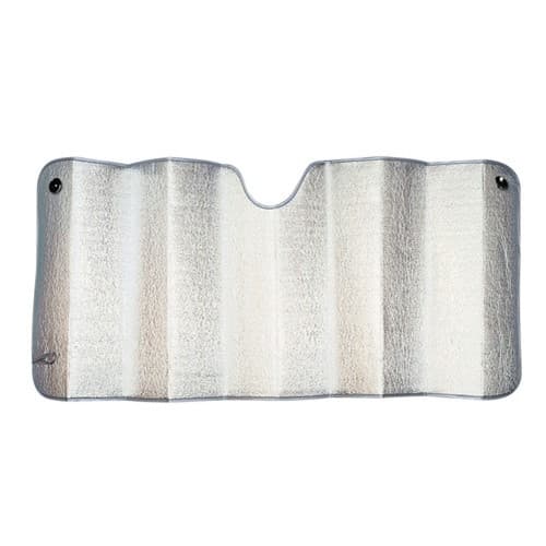 Silverfärgat universal-sollskydd – Budgetval – solskydd vindruta bäst i test 2026