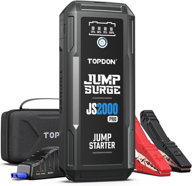 TOPDON JS2000 Pro – Bästa mångsidiga val – startbooster bäst i test 2026