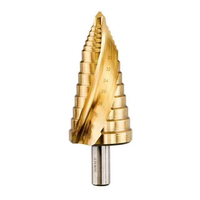 DeWalt 20–34 mm – Bäst för stora hål – stegborr bäst i test 2026