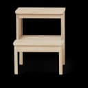 A-line stegpall Vit ek