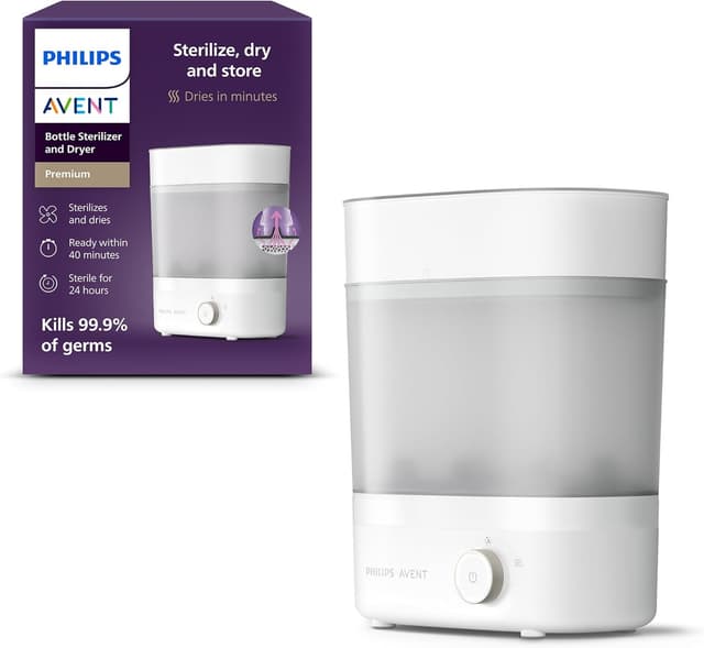 Philips Avent Premium sterilisator & tork – Bästa premium – sterilisator för nappflaskor bäst i test 2026