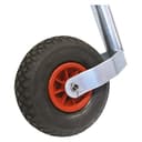Skruvat stödhjul 150 kg 260×80 mm