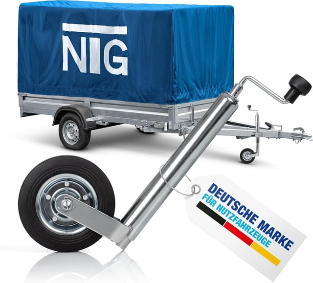 NTG stödhjul galvaniserat – Bästa för justerbar höjd – stödhjul släpvagn bäst i test 2026