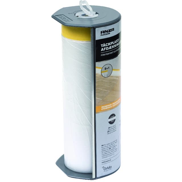 Platinum täckplast 33 m×1,4 m – Bäst för maskering – täckplast bäst i test 2026