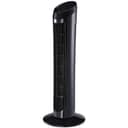 Svart Tornfläkt med 3 hastigheter