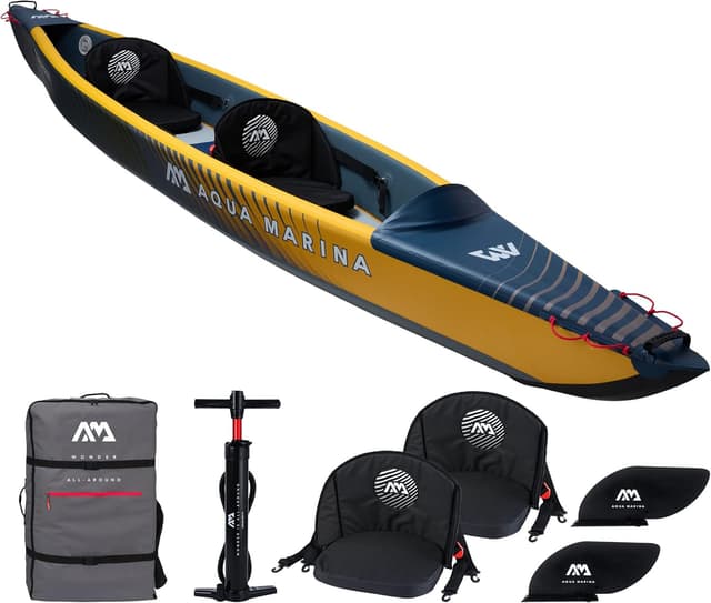 Aqua Marina Tomahawk – Bästa premiumval – uppblåsbar kajak bäst i test 2026