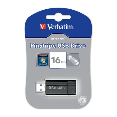 Verbatim PinStripe 256GB – Bäst för stor kapacitet – usb-minne bäst i test 2026