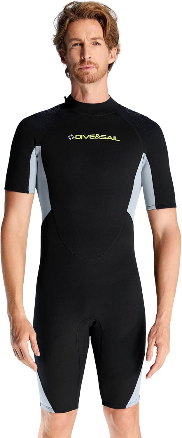 Kortärmad 1,5 mm våtdräkt – Bäst för varma vatten – våtdräkt vattenskoter bäst i test 2026